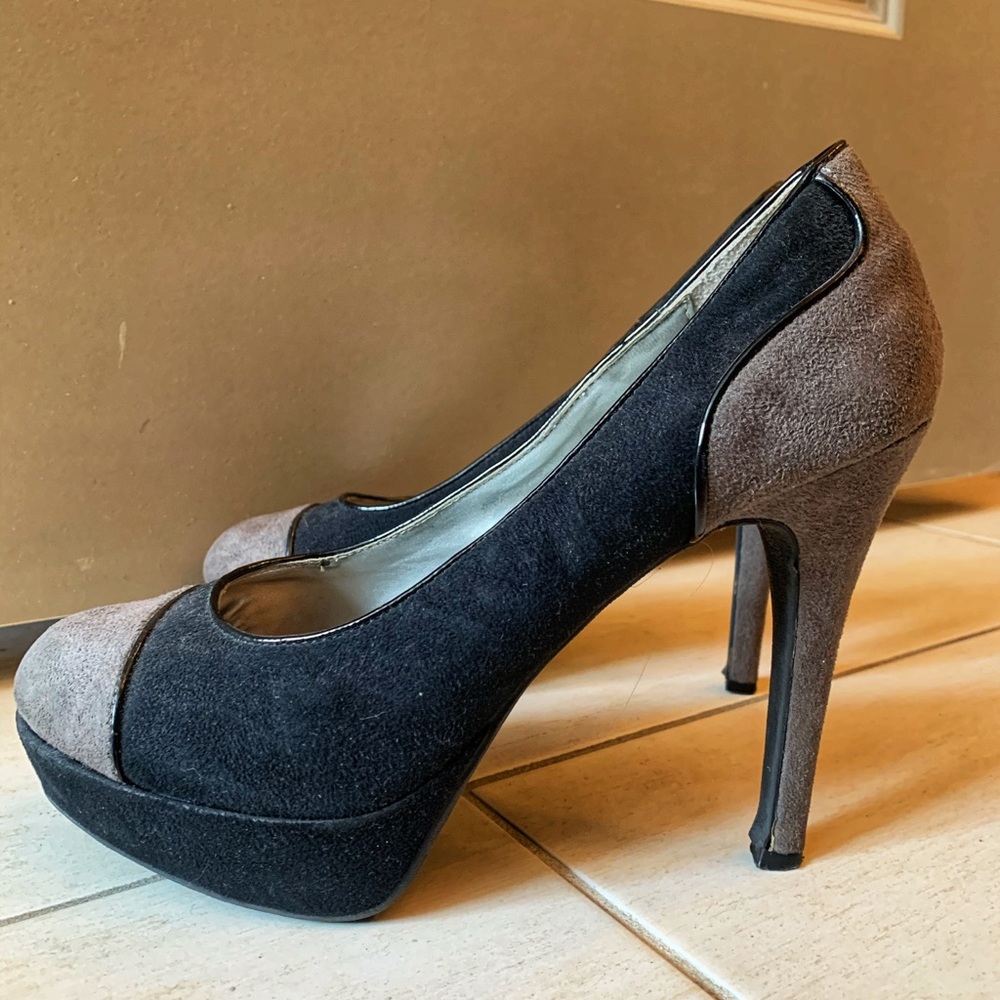 Limelight Black/Grey Heels